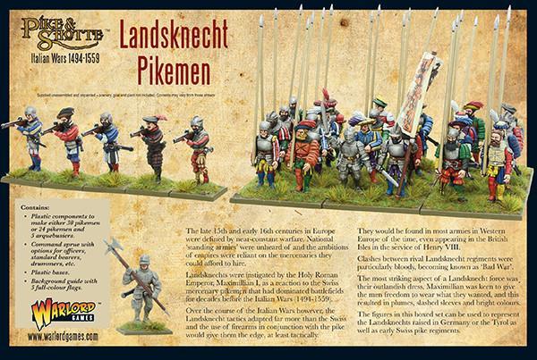 Pike & Shotte - Landsknecht Pikemen [202016001] - Image 2