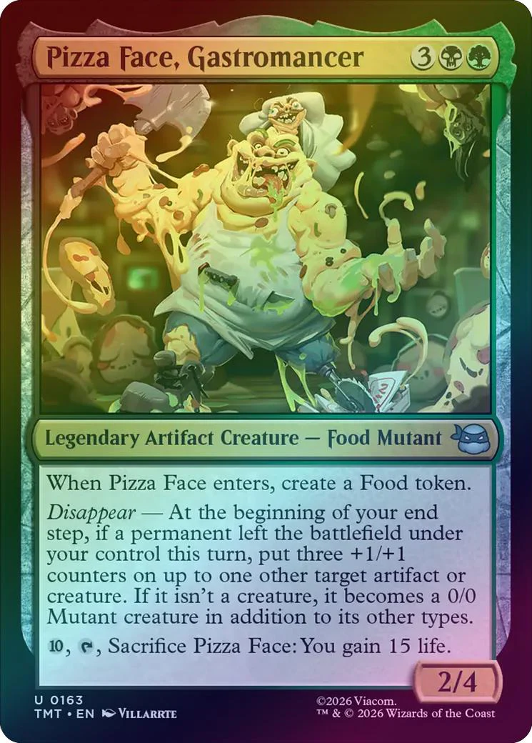 Pizza Face, Gastromancer (Foil) (TMT)