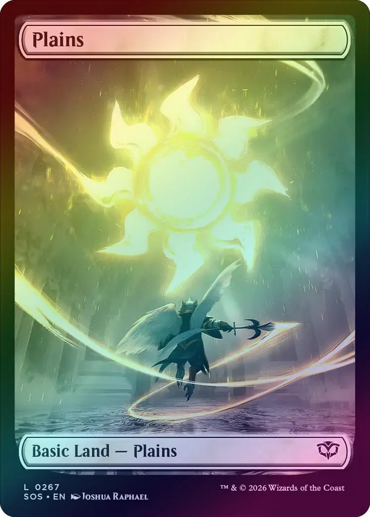 Plains - Spellcraft Showcase (267) (Foil) (SOS)