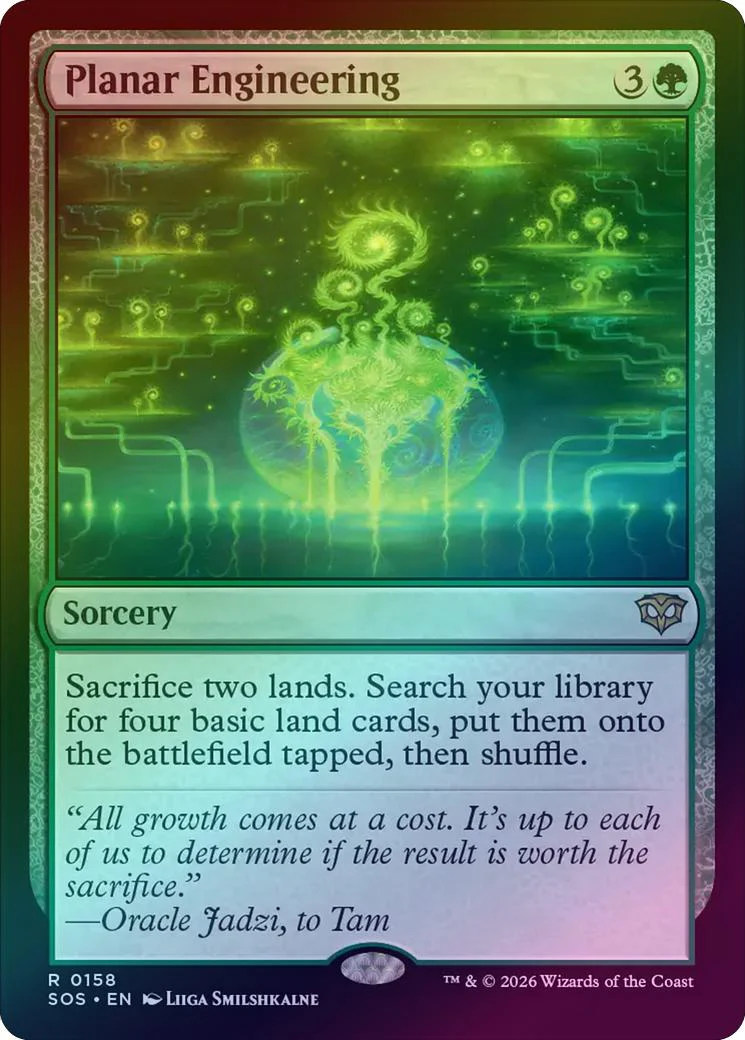 Planar Engineering (Foil) (SOS)