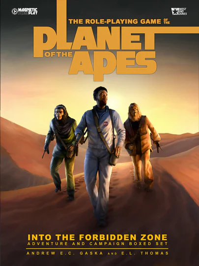 Planet of the Apes RPG - Into the Forbidden Zone Boxed Set