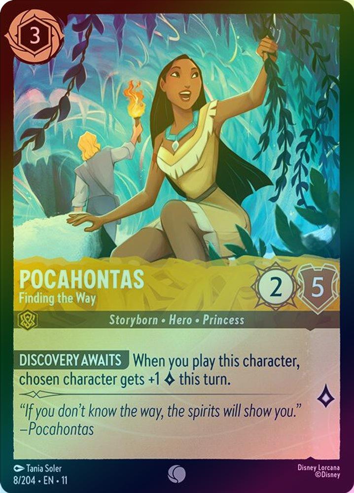Pocahontas (Finding the Way) - 8/204 - Common (Foil)