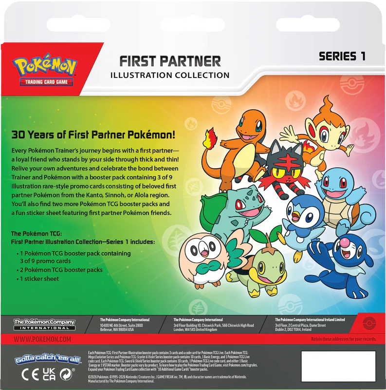 Pokemon - First Partner Illustration Collection - Series 1 - Image 4