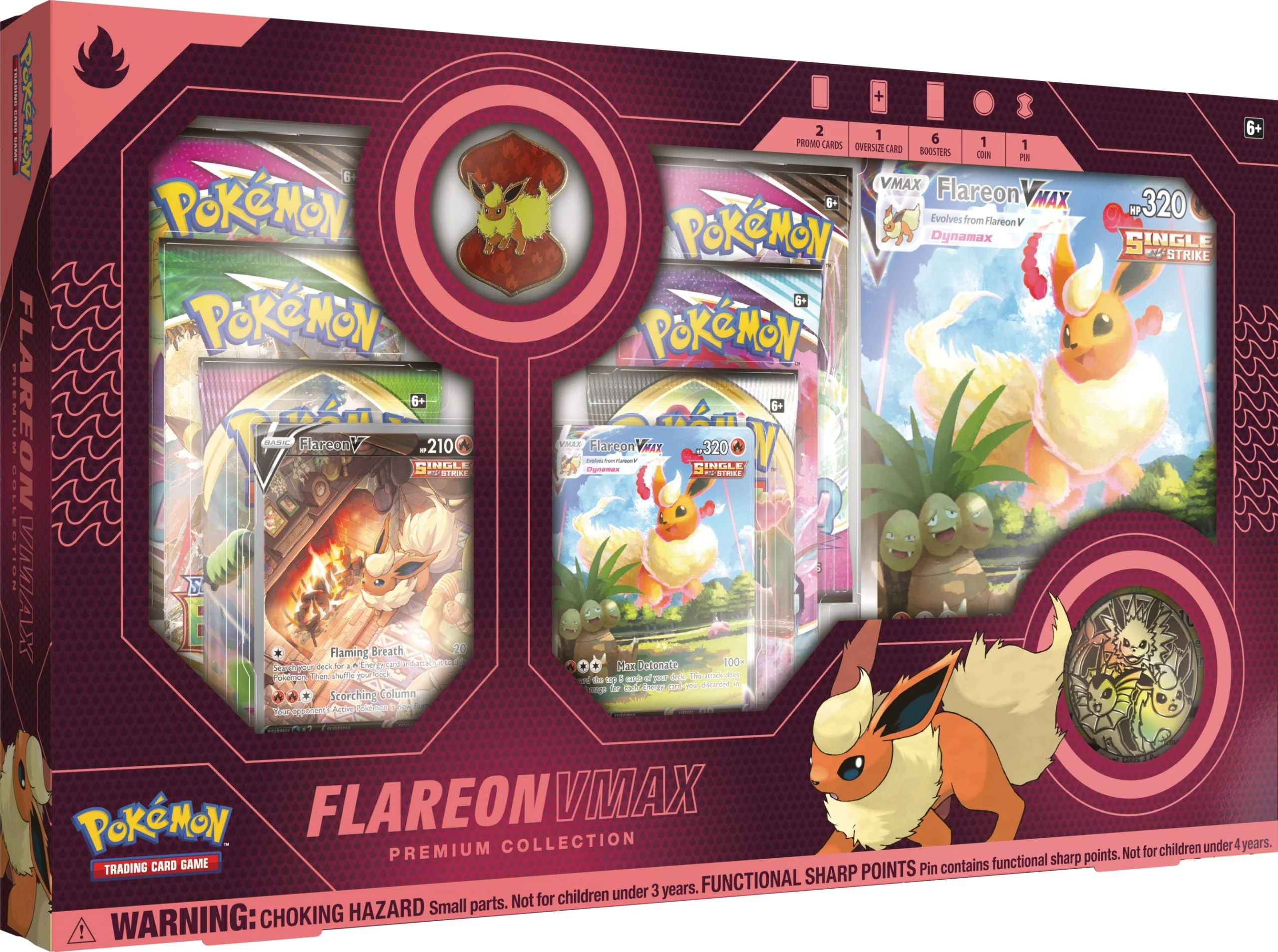 Pokemon - Flareon VMAX Premium Collection