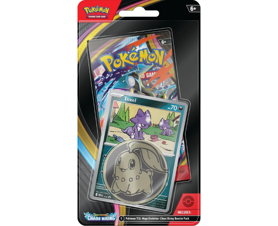 Pokemon - Mega Evolution - Chaos Rising - Checklane Blister