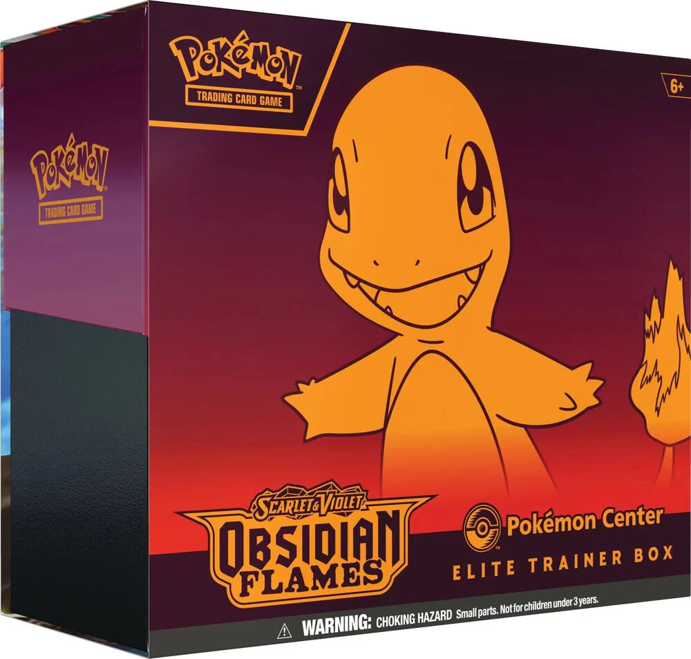Pokemon - Scarlet and Violet - Obsidian Flames - Elite Trainer Box (POKEMON CENTER)