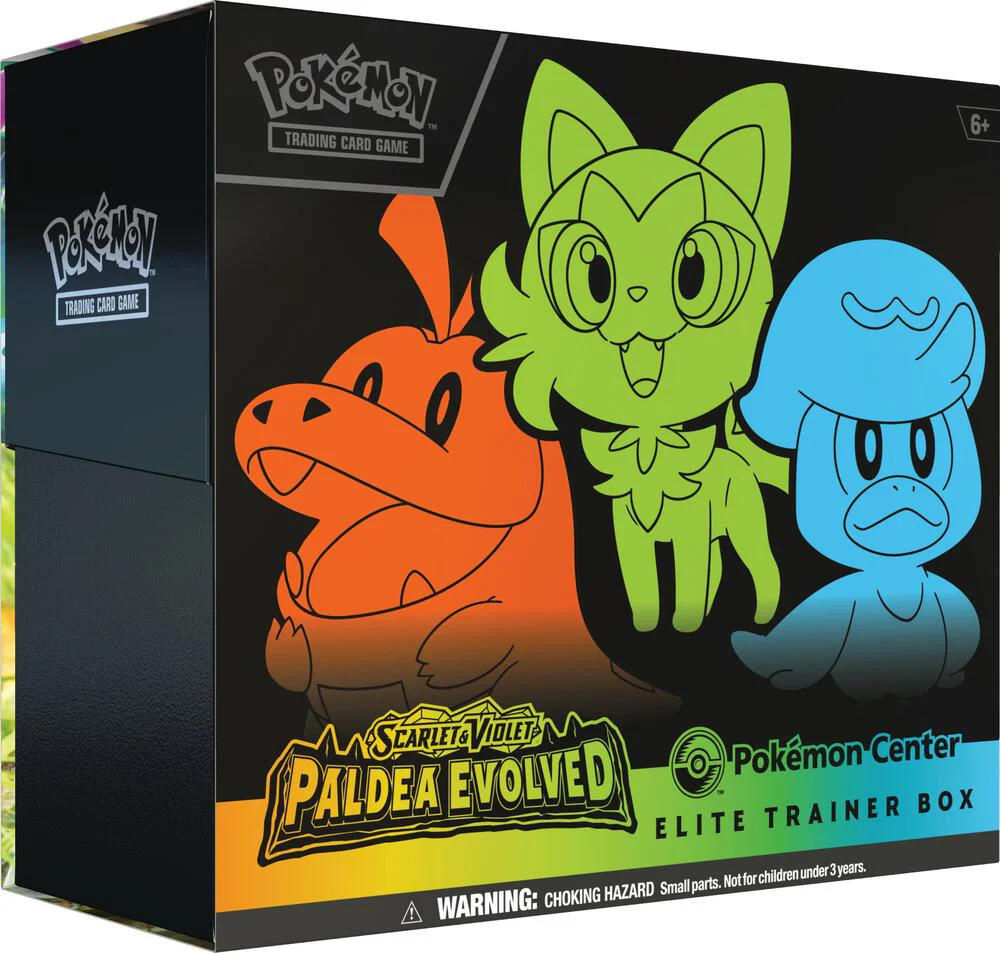 Pokemon - Scarlet and Violet - Paldea Evolved - Elite Trainer Box (POKEMON CENTER)