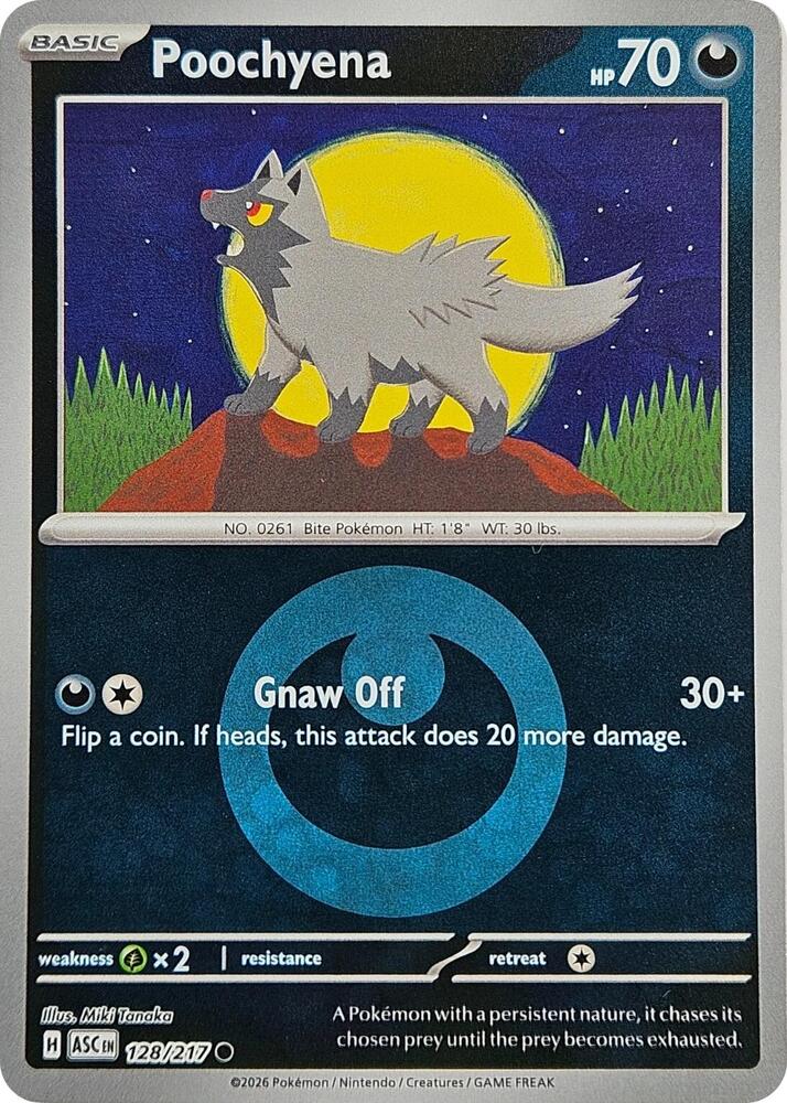 Poochyena (Energy Symbol Pattern) - 128/217 - Common