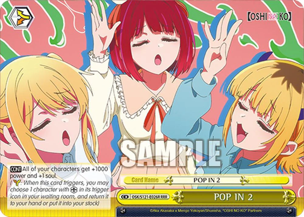 POP IN 2 (RRR) - OSK/S121-E026RRRR - Triple Rare