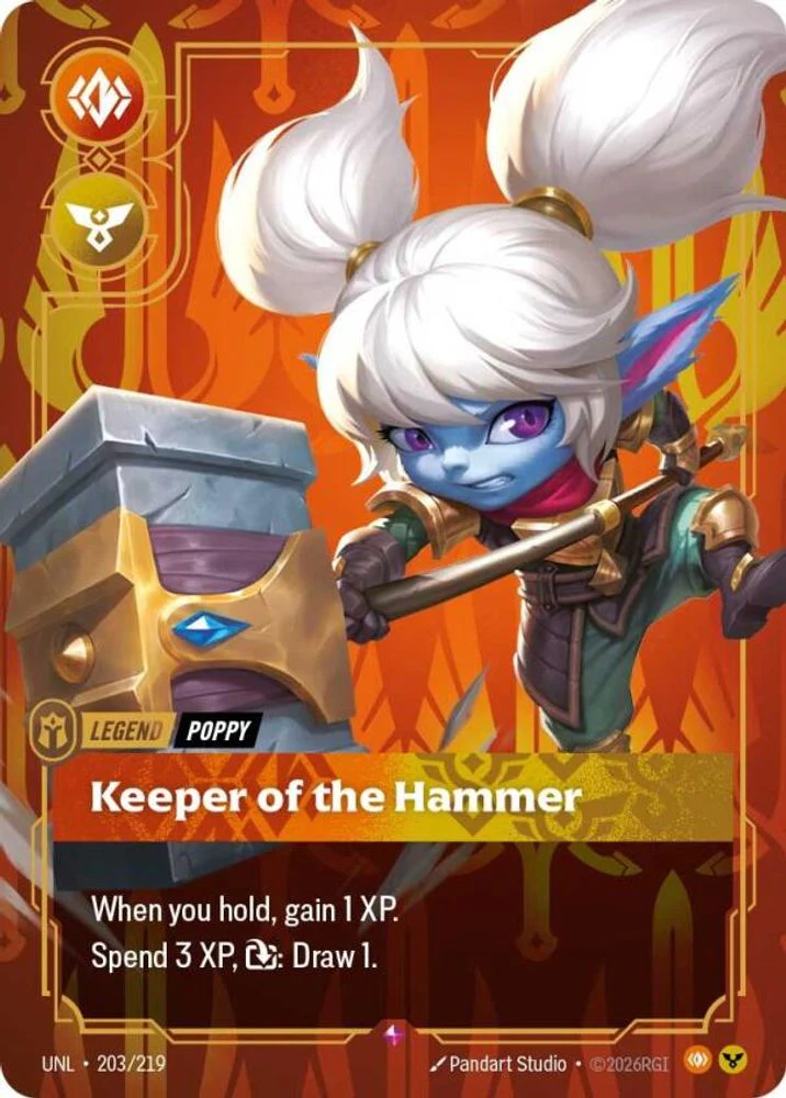Poppy - Keeper of the Hammer - 203/219 - Rare