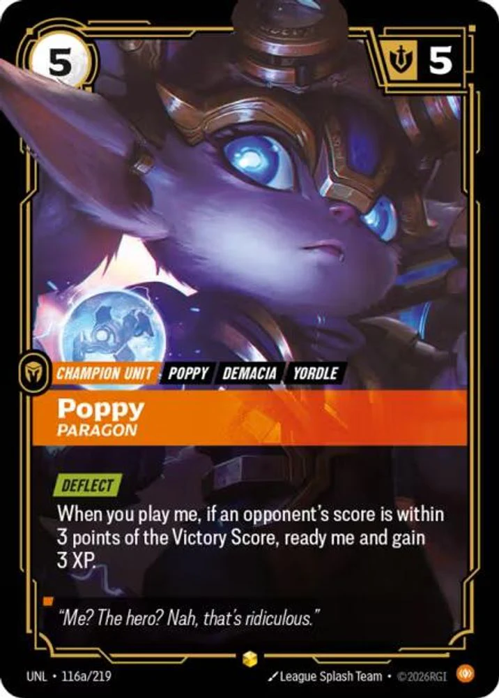Poppy - Paragon (Alternate Art) - 116a/219 - Showcase