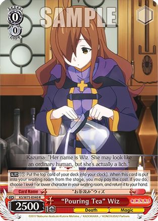 "Pouring Tea" Wiz - KS/W75-E040 - Rare