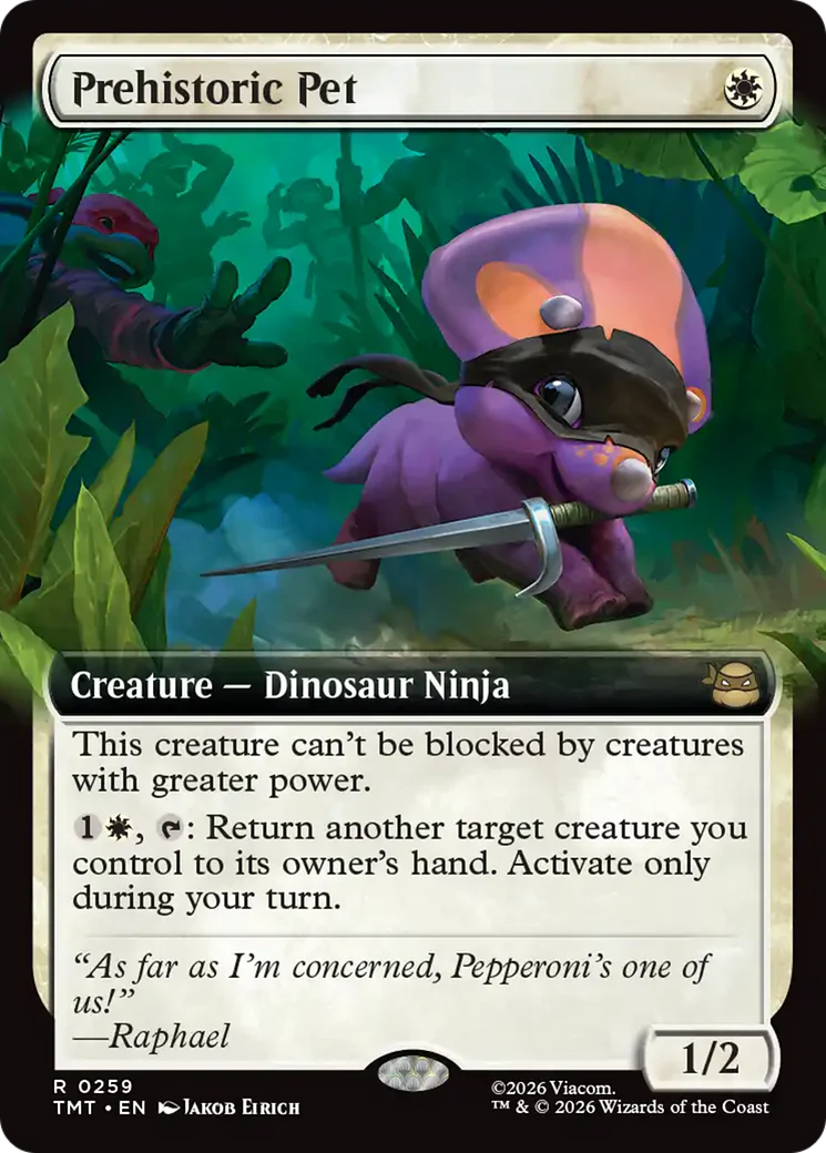 Prehistoric Pet - Extended Art (TMT)