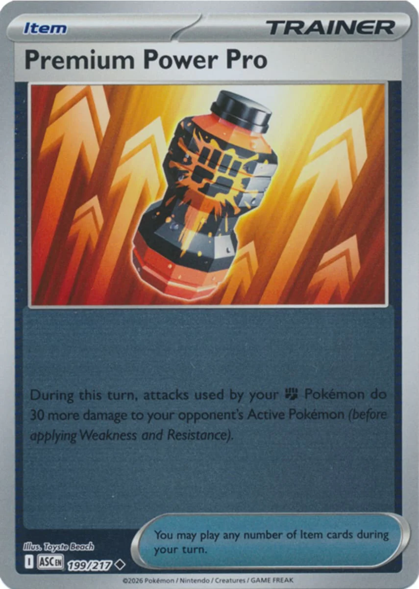 Premium Power Pro - 199/217 - Uncommon - Reverse Holo