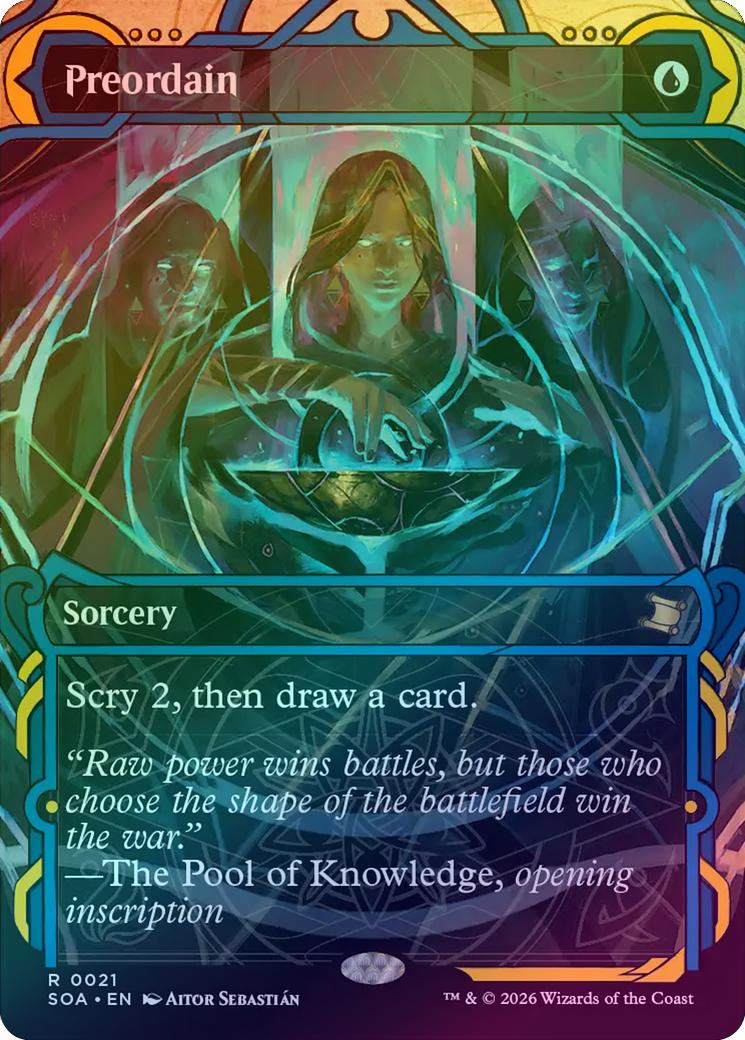 Preordain (Foil) (SOA)