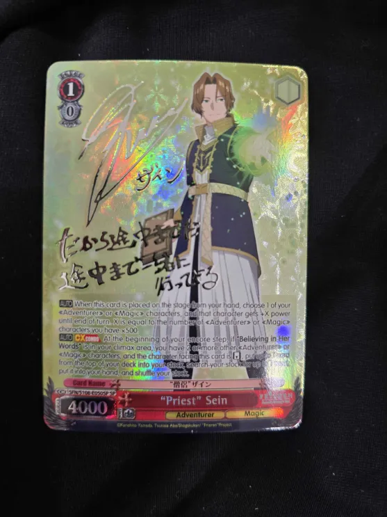 "Priest" Sein (Silver Signature) (SP) - SFN/S108-E050SPSP - Special Rare