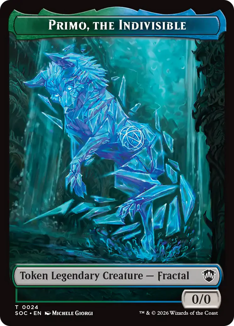 Primo, the Indivisible // Treasure Token (TSOC)