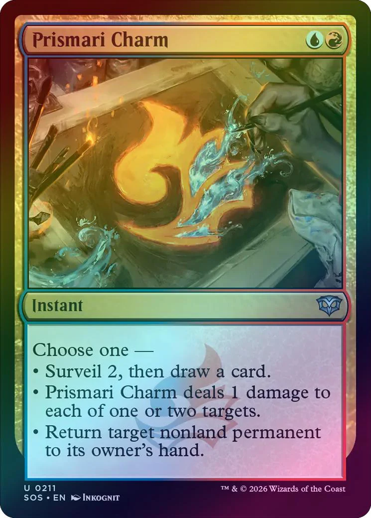 Prismari Charm (Foil) (SOS)