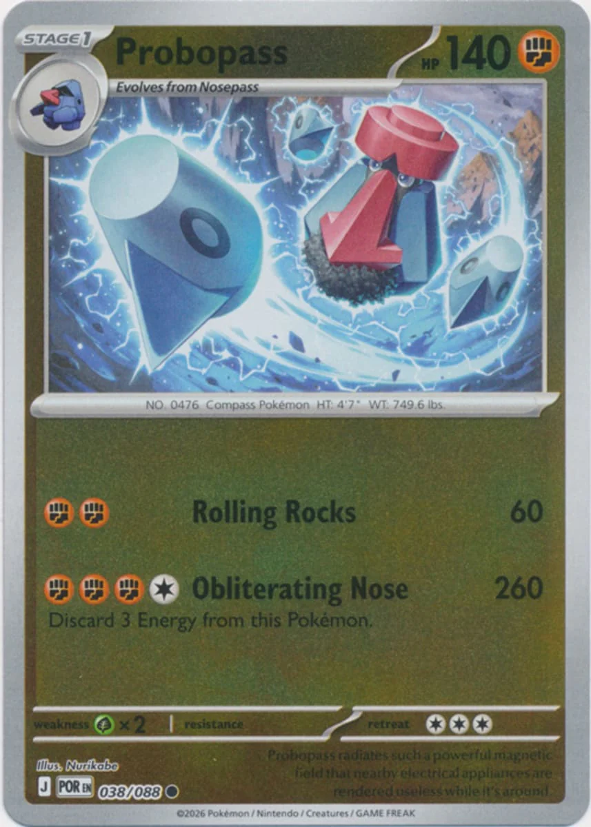 Probopass - 038/088 - Common - Reverse Holo
