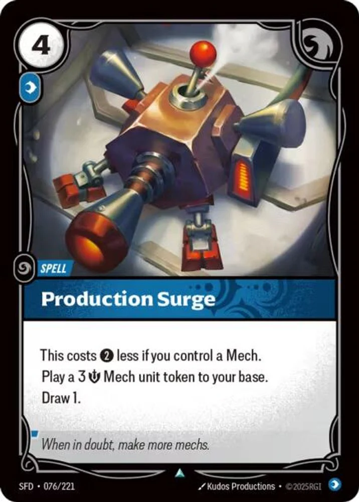 Production Surge - 076/221 - Uncommon