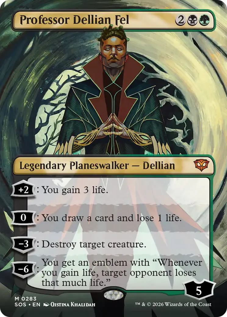 Professor Dellian Fel - Borderless (SOS)