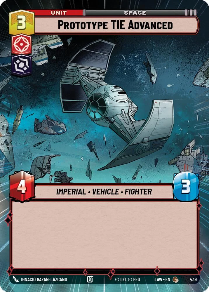 Prototype TIE Advanced (Hyperspace) - 439 - Common