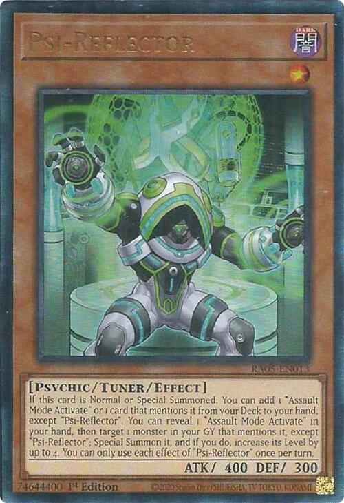 Psi-Reflector (PUR) - RA05-EN013 - Prismatic Ultimate Rare - 1st Edition