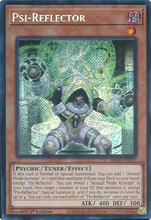 Psi-Reflector (Secret Rare) - RA05-EN013 - Secret Rare - 1st Edition