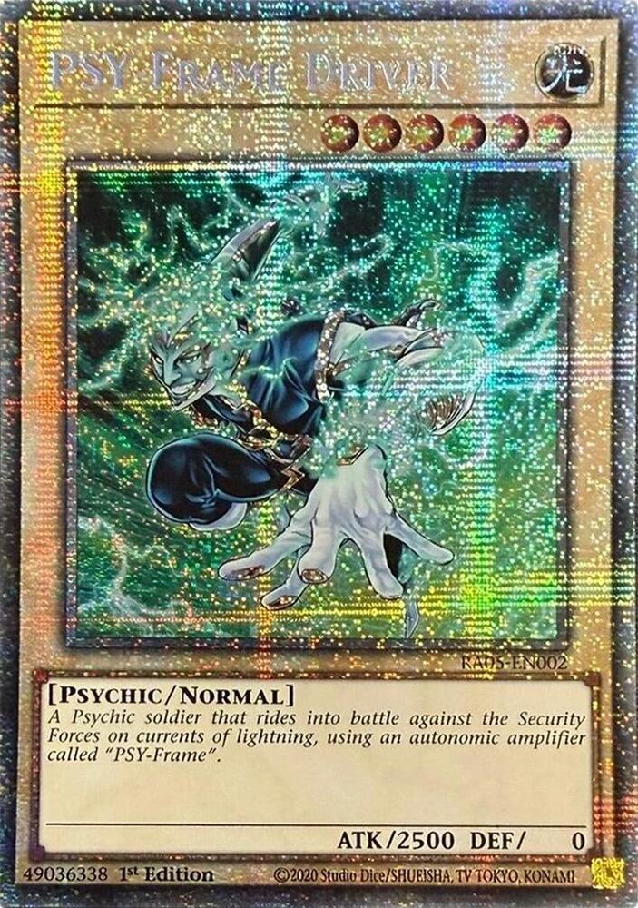 PSY-Frame Driver - RA05-EN002 - Starlight Rare - 1st Edition