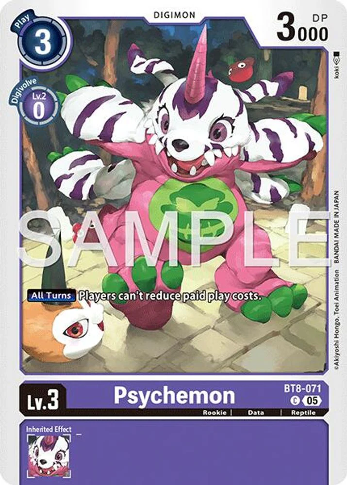Psychemon (Block 5 Reprint) - BT8-071 - Common