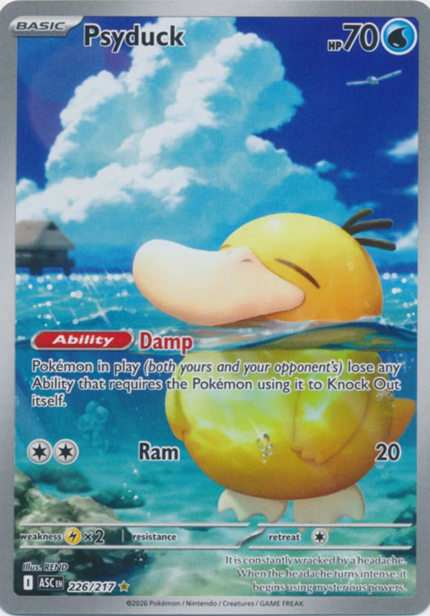 Psyduck - 226/217 - Illustration Rare