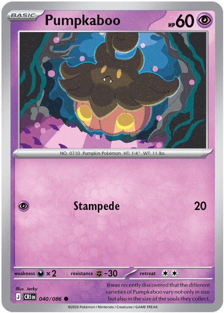 Pumpkaboo - 040/086 - Common