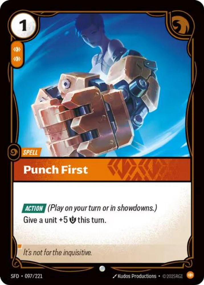 Punch First - 097/221 - Common