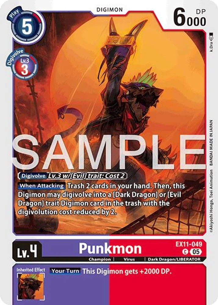 Punkmon - EX11-049 - Common