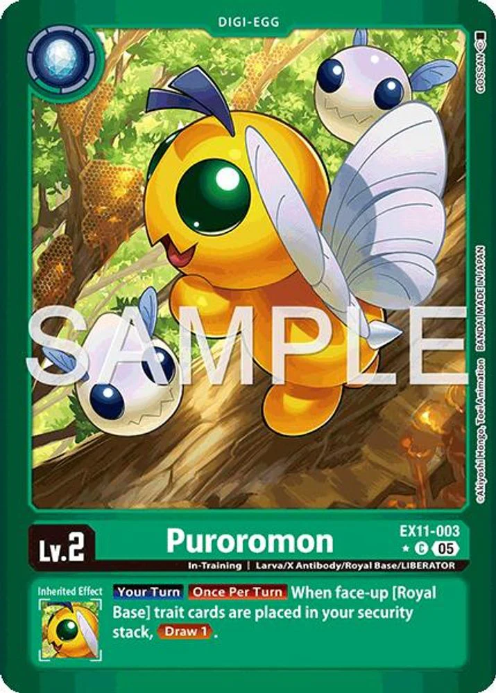 Puroromon (Limited Foil) - EX11-003 - Common