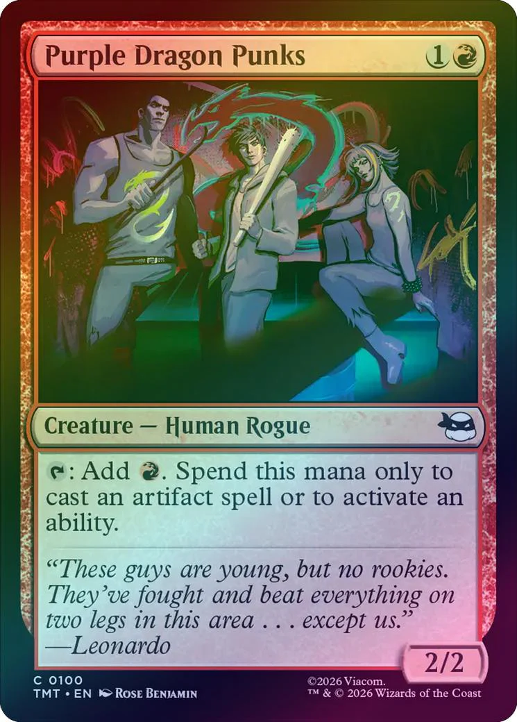 Purple Dragon Punks (Foil) (TMT)