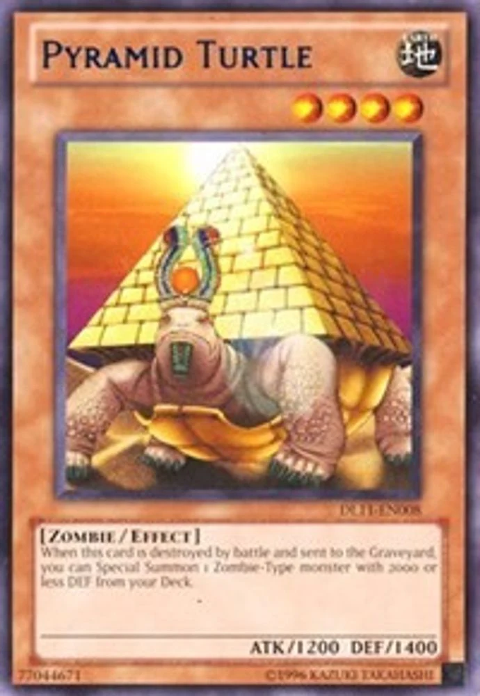 Pyramid Turtle (Blue) - DL11-EN008 - Rare