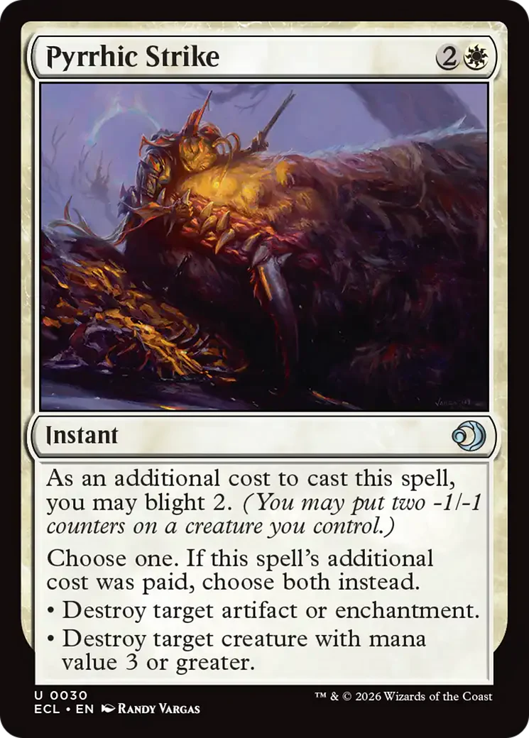 Pyrrhic Strike (ECL)