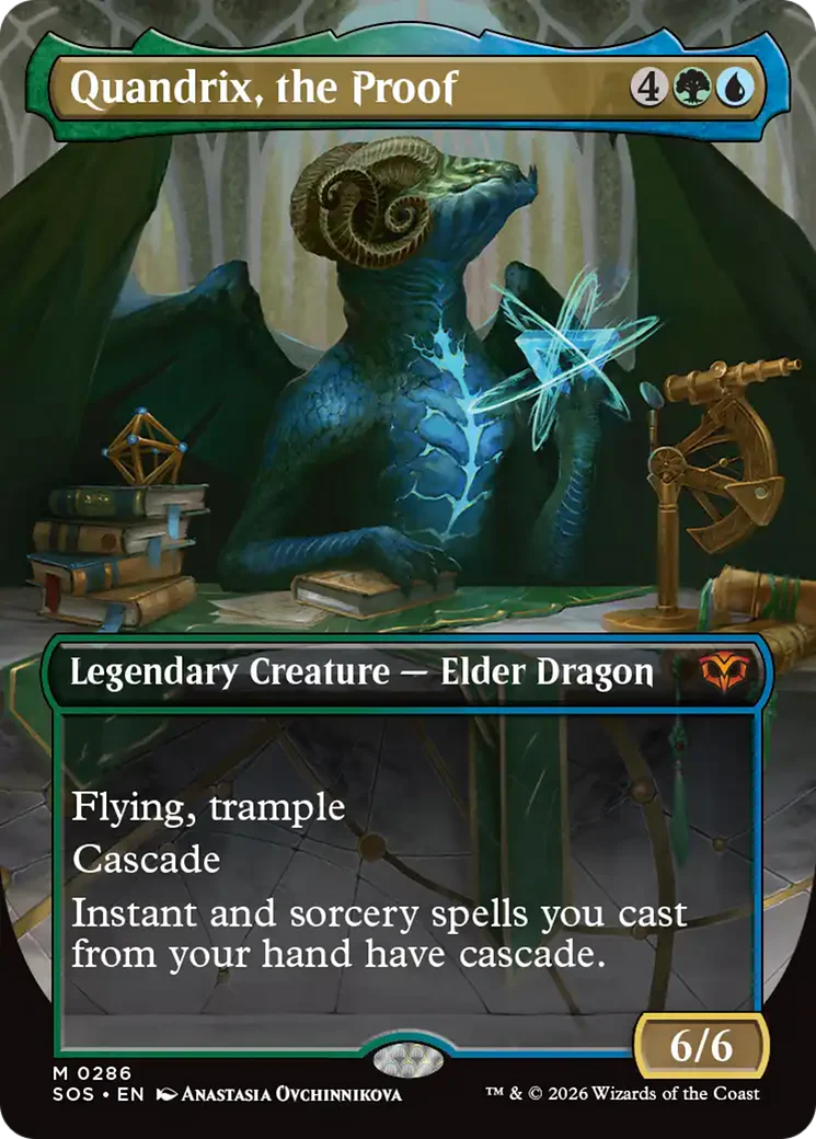 Quandrix, the Proof - Borderless (SOS)