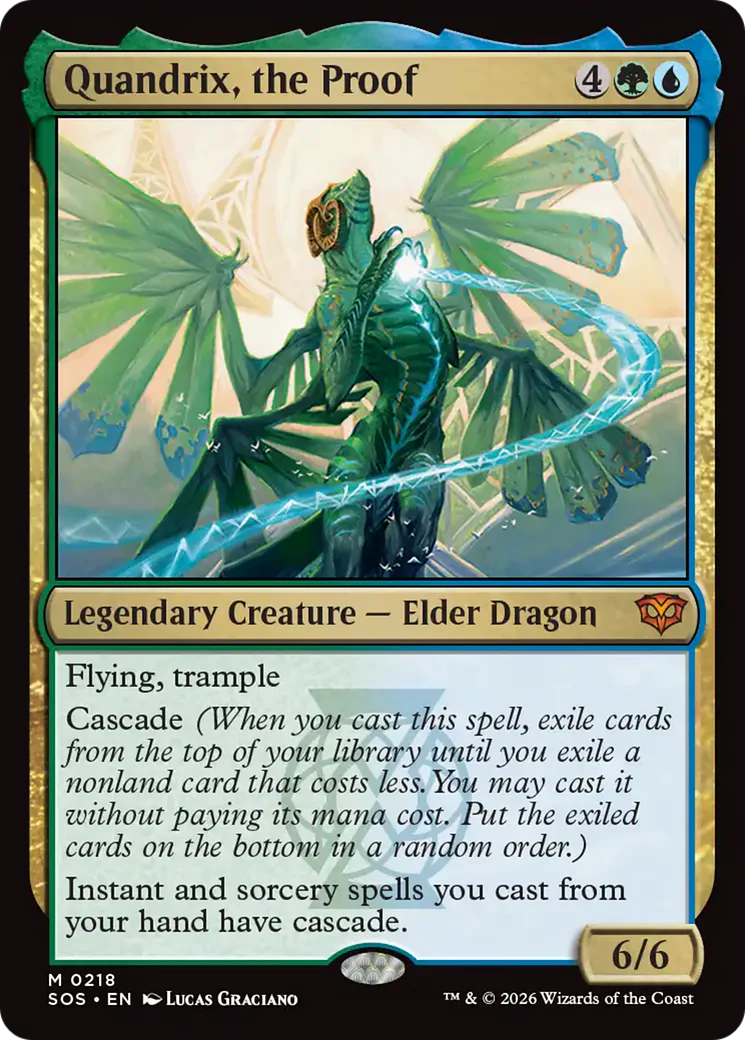 Quandrix, the Proof (SOS)