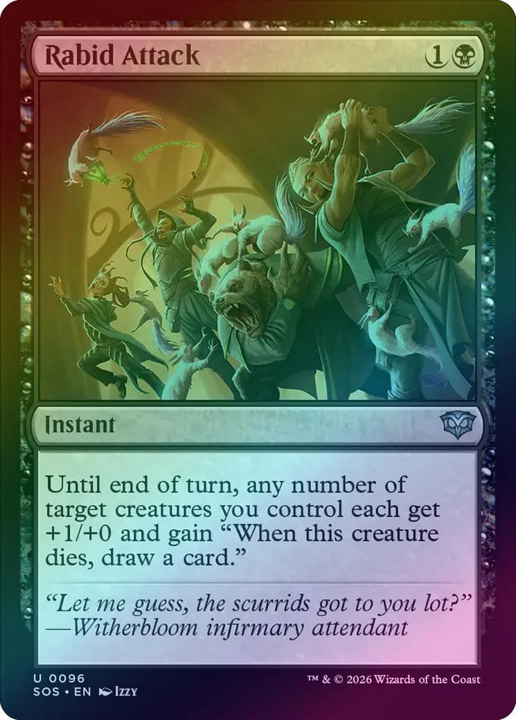 Rabid Attack (Foil) (SOS)
