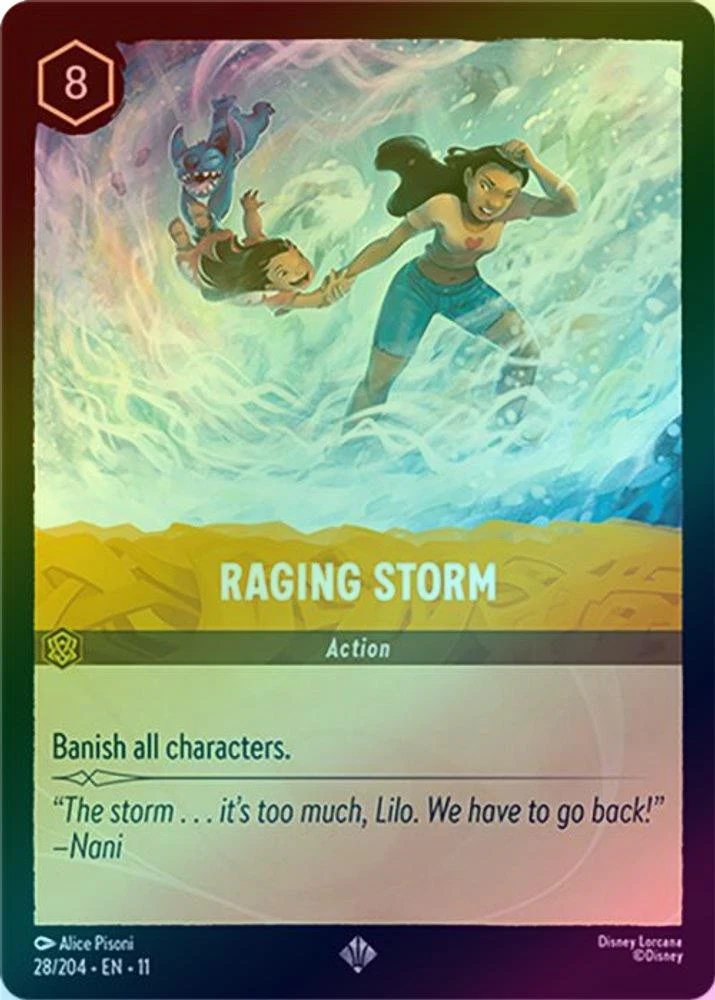 Raging Storm - 28/204 - Super Rare (Foil)
