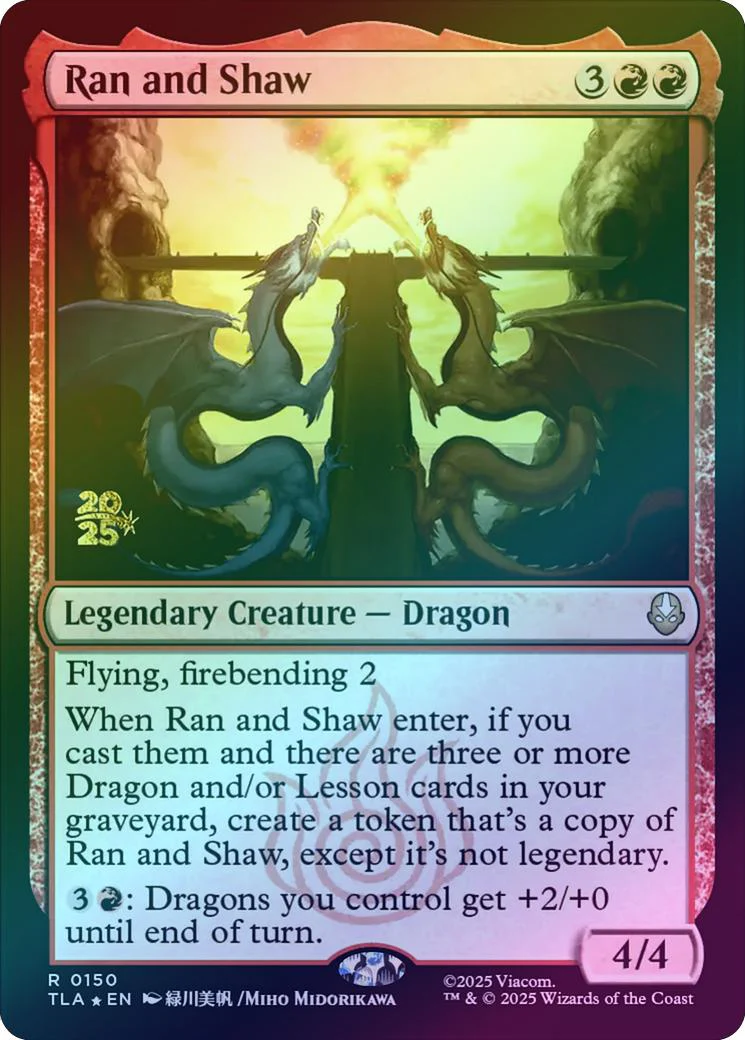 Ran and Shaw - Prerelease Promo (Foil) (PTLA)