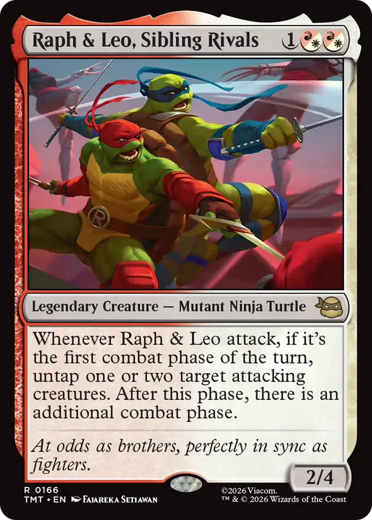 Raph & Leo, Sibling Rivals (TMT)