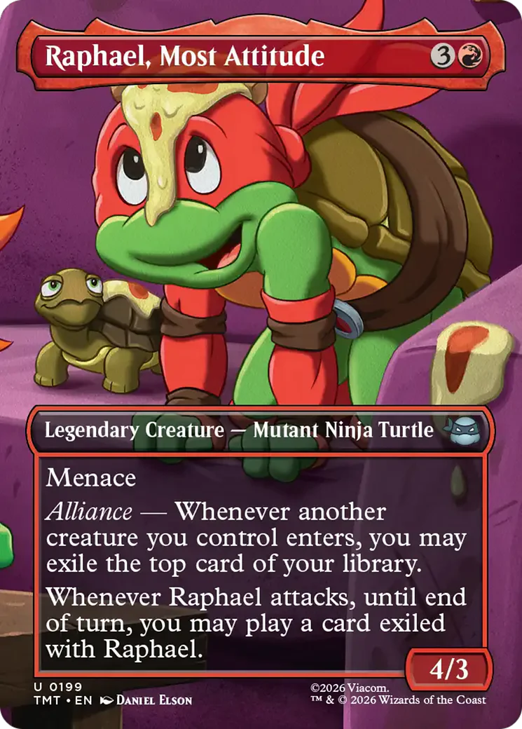 Raphael, Most Attitude - Borderless Scene (TMT)