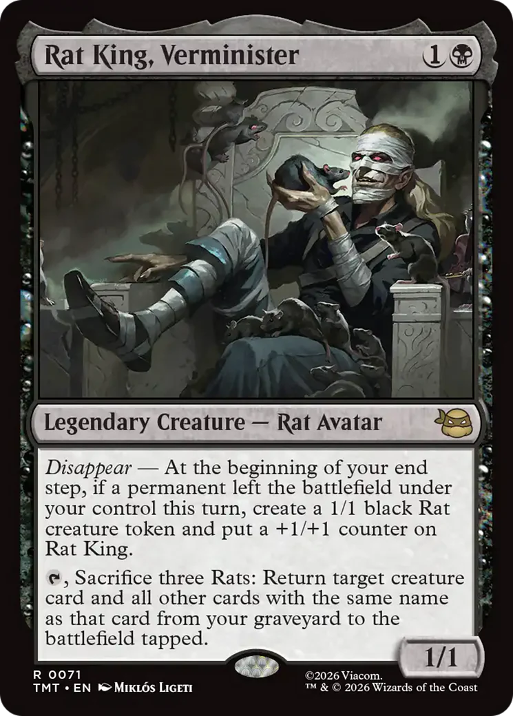 Rat King, Verminister (TMT)