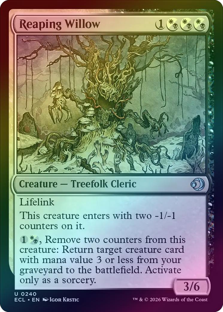 Reaping Willow (Foil) (ECL)