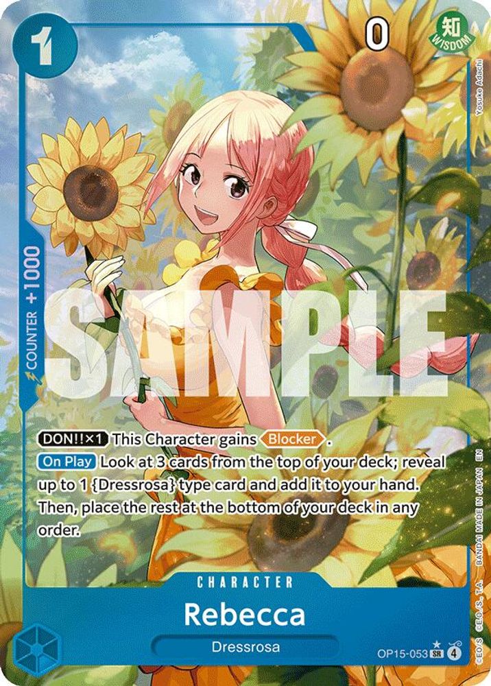 Rebecca (OP15-053) (Alternate Art) - OP15-053 - Super Rare