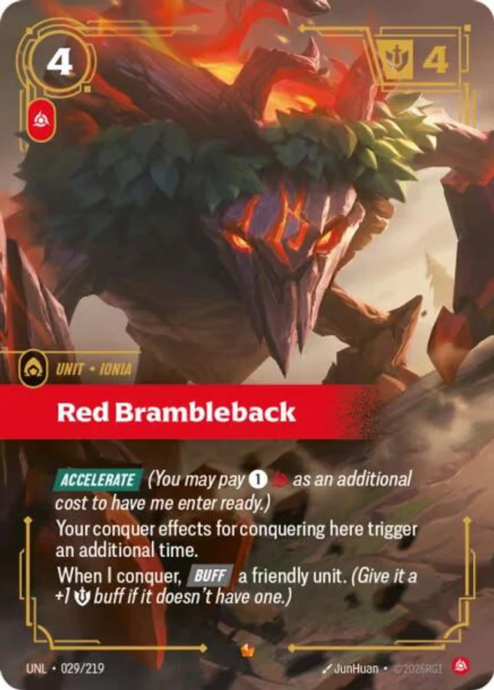 Red Brambleback - 029/219 - Epic