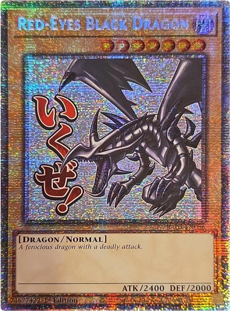 Red-Eyes Black Dragon - RA05-EN086 - Starlight Rare - 1st Edition